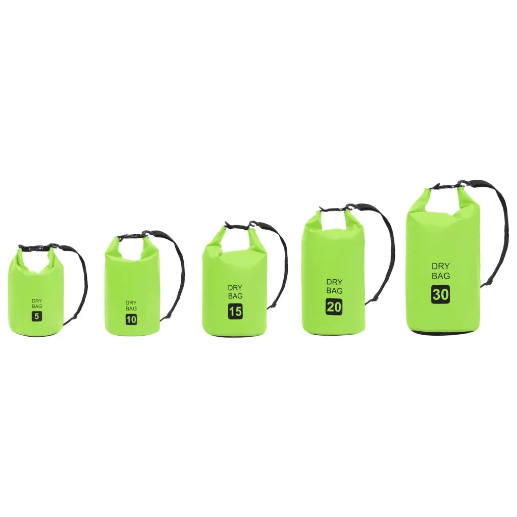 Borsa Impermeabile Verde 30 L in PVC 92783