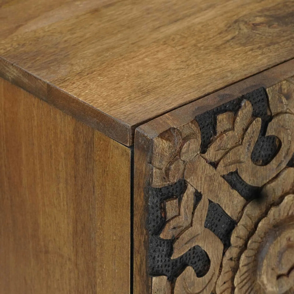 Credenza Marrone 60 x 33,5 x 75 cm Legno di mango massello
