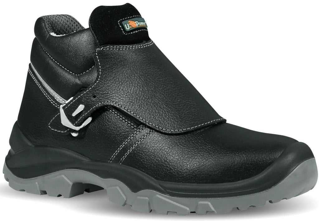 U-Power SCARPE ANTINFORTUNISTICA ALTE S3 SRC CROCODILE Col. Nero Mis. 45