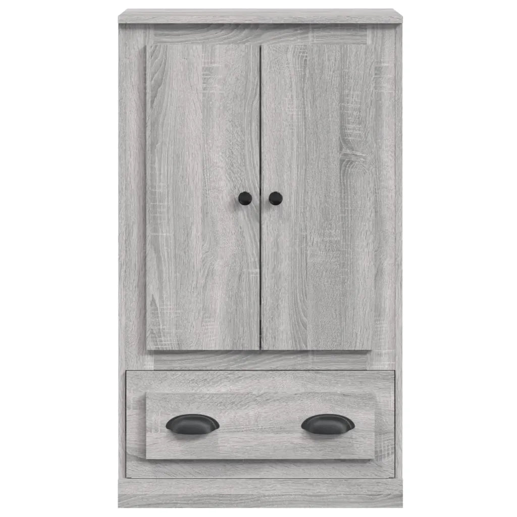 Credenza-Buffet-Armadio da cucina Grigio Sonoma 60x35,5x103,5 cm in Legno Multistrato 259933
