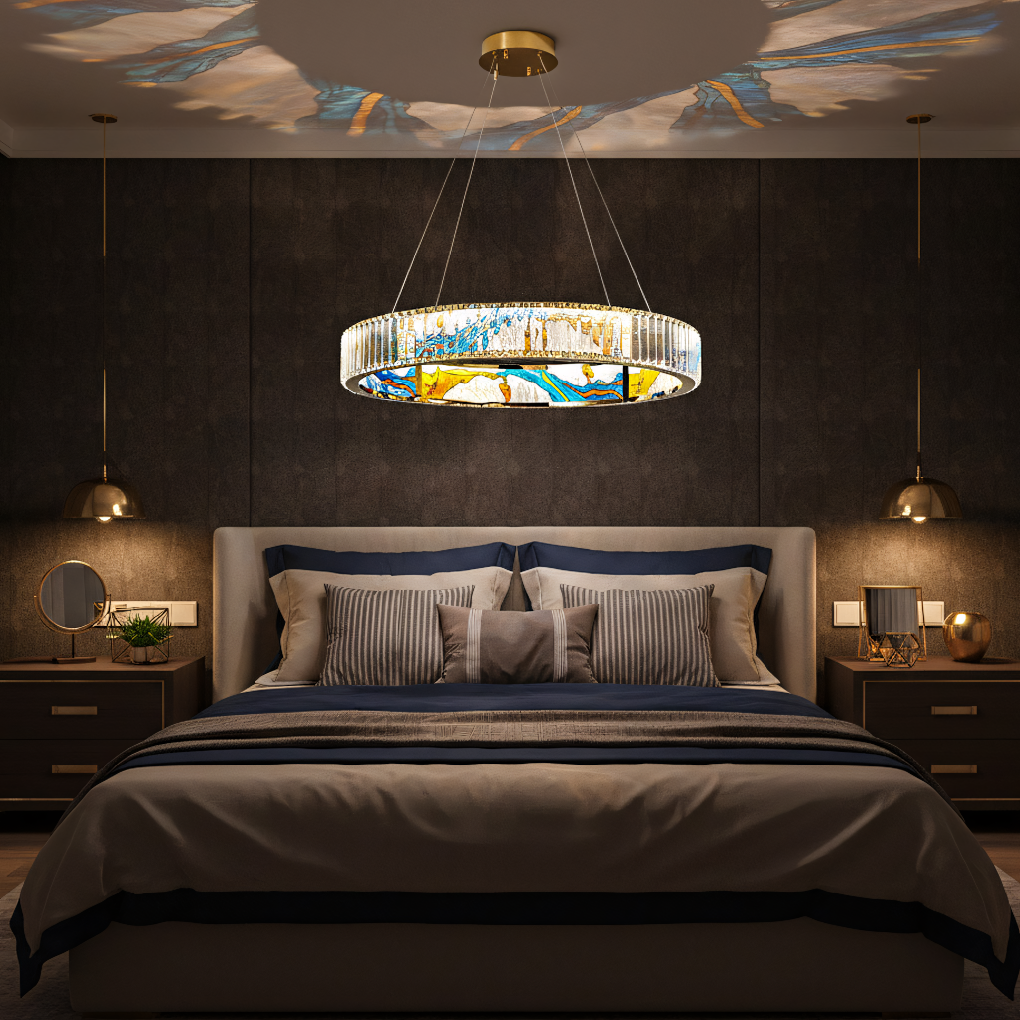 Lampada Da Soffitto App1748-cp 60cm