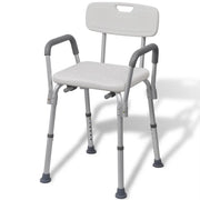 Sedia da Doccia in Alluminio Bianca  cod mxl 54505