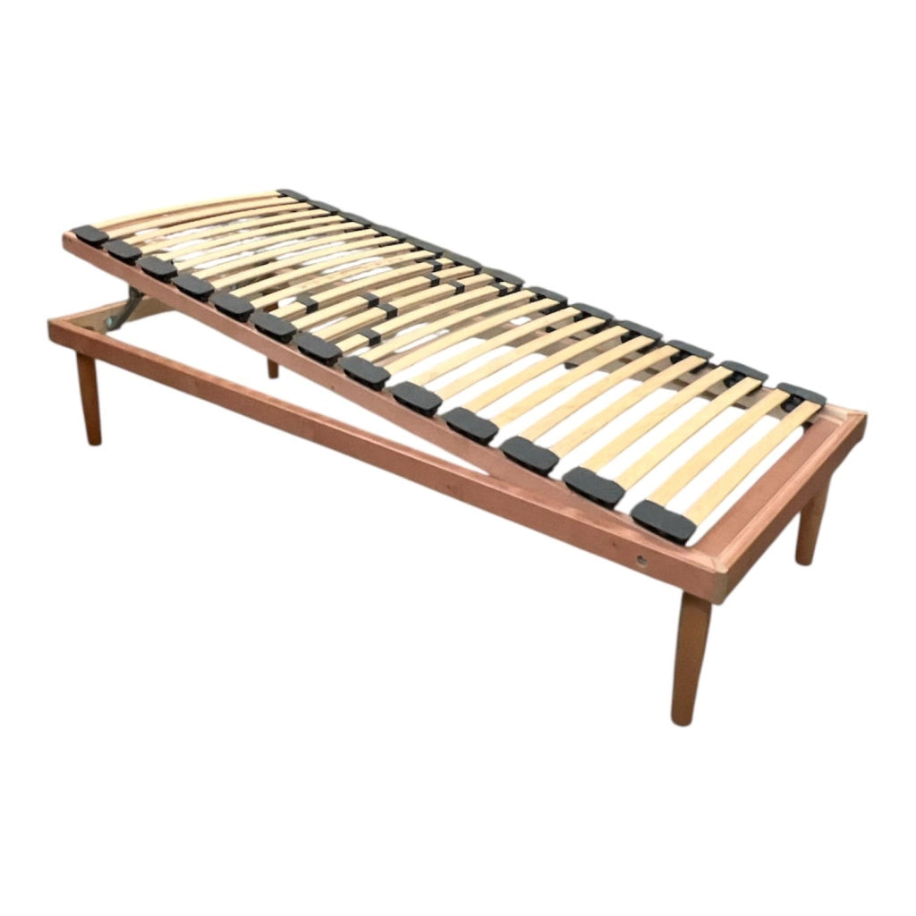 Rete letto antireflusso in legno sollevabile manualmente per materasso singolo 80x190