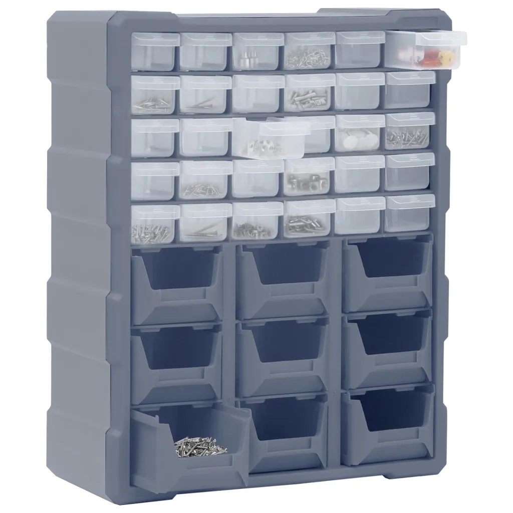 Mobile Contenitore con 39 Cassetti 38x16x47 cm CFW1796334