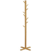 Appendiabiti a Forma di Albero ¨C Xylo ¨C Bamb¨´ Naturale 8 Ganci 178cm