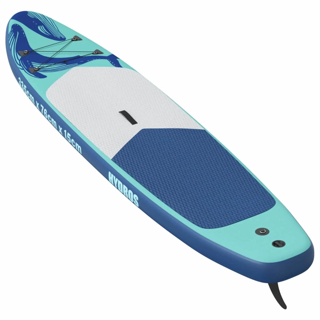Tavola da Paddle Gonfiabile HYDROS 335 x 76 x 15 cm Turchese 42039117