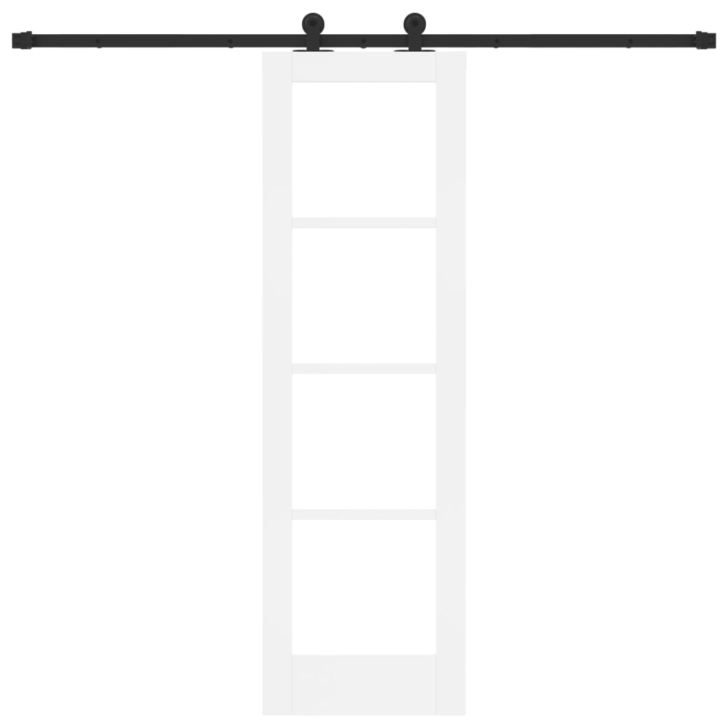 Porta Scorrevole  con Kit Hardware "ORKDAL" Bianca 61x198.5 cm