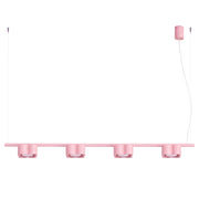Lampadario OVIO 4 rosa Gx53