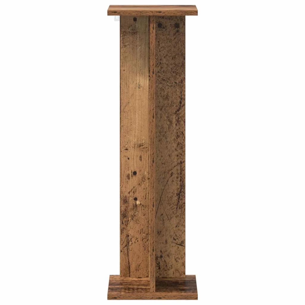 Supporto per piante 2 pcs Legno vecchio 25 x 25,5 x 80,5 cm 899655