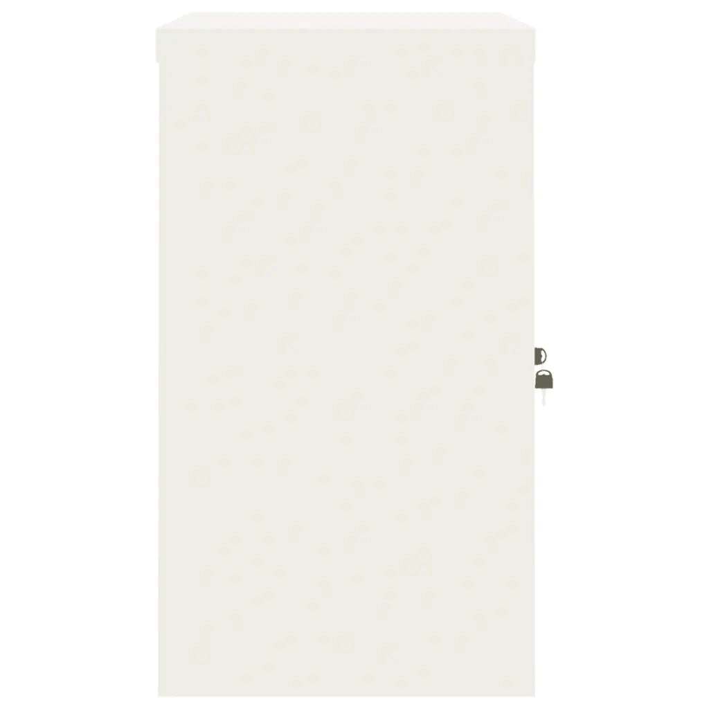 Armadio Classificatore Bianco 90x40x70 cm in Acciaio CFW2184972