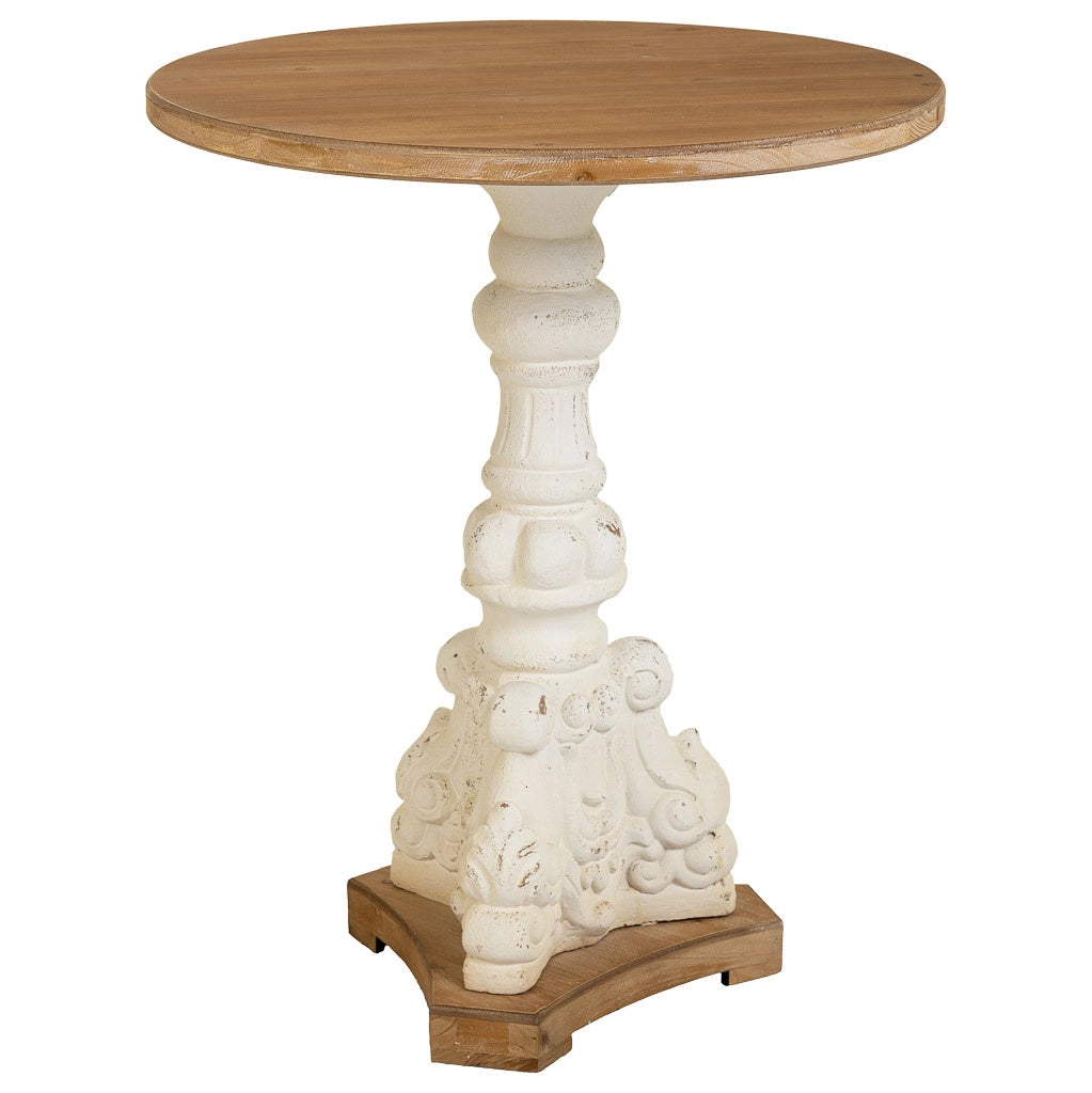 Tavolino in legno marrone 66,5x66,5x81h