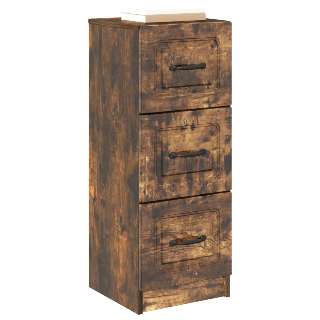 Mobile con Cassetti Rovere Fumo 33 x 34,5 x 87 cm