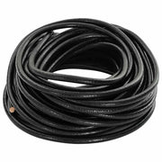 Cordino in Pelle Nero Ø4 mm x 10 m Pelle 42021965