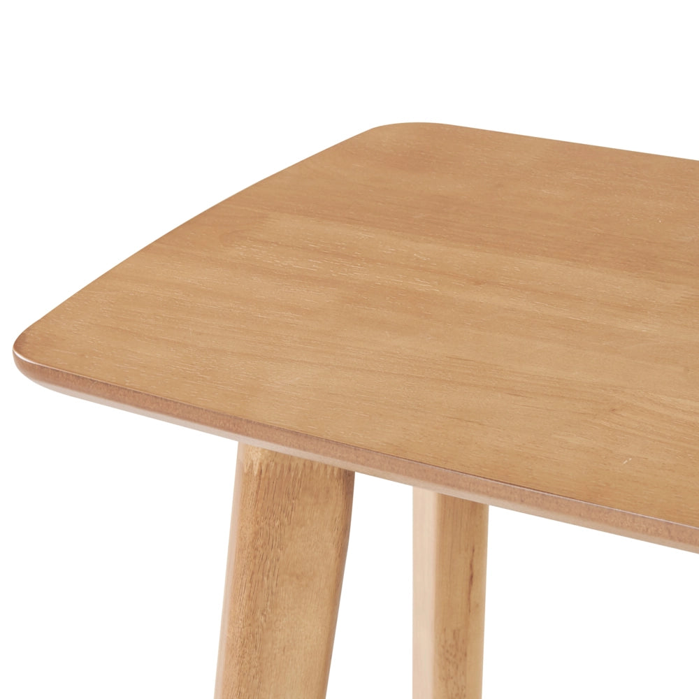 Consolle in legno MDF chiaro con ripiano Mobili da soggiorno con dal design tradizionale