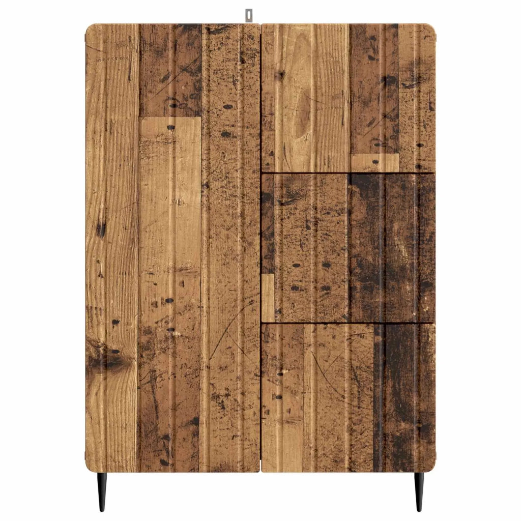 Credenza Legno antico 66 x 34,5 x 91,5 cm Legno ingegnerizzato