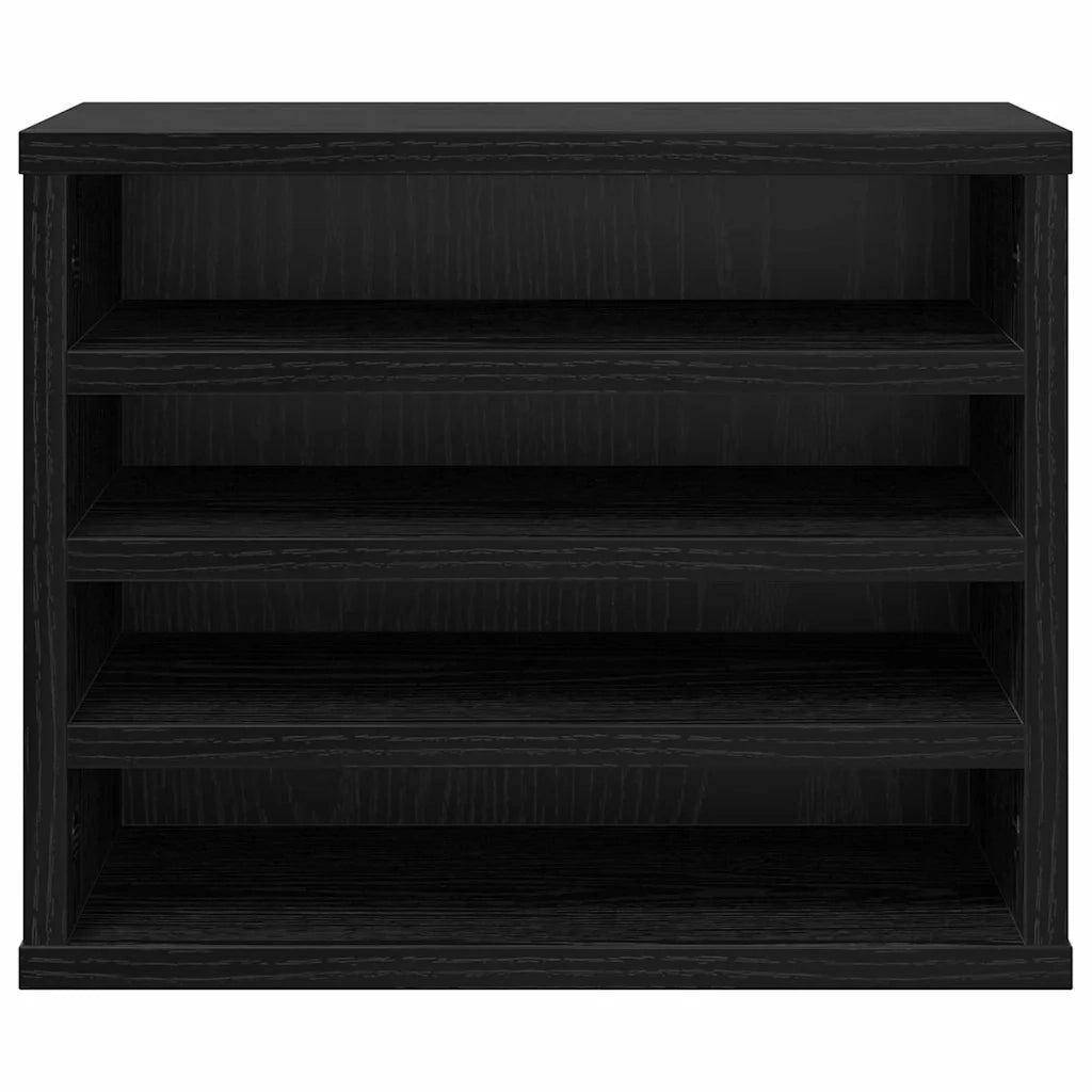 Organizzatore da scrivania Rovere Nero 36 x 26 x 29,5 cm 869203
