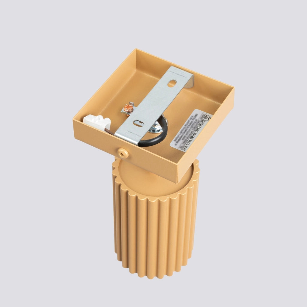 Applique moderna oro orientabile GU10 10W GRAVIO Pure Lume