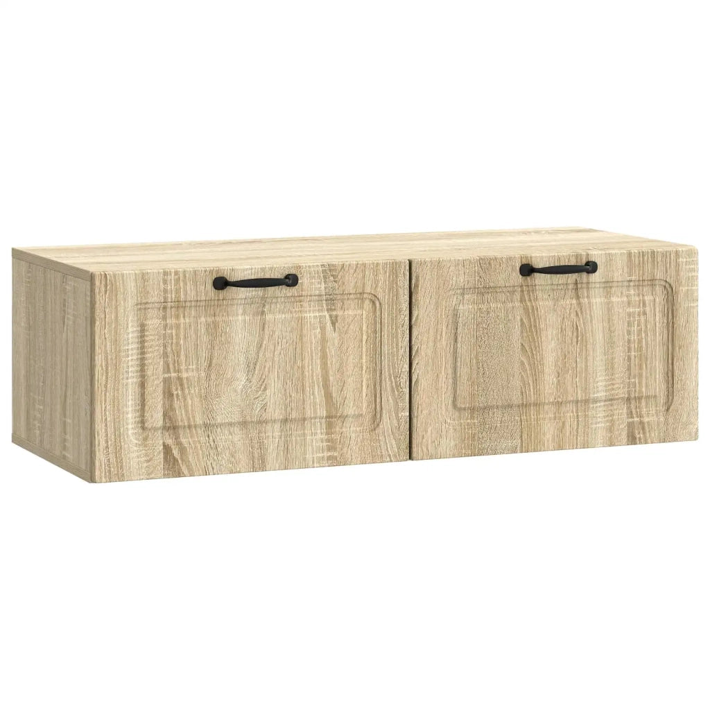 Mobile Porta TV da Muro Rovere Sonoma 98 x 41 x 30 cm 899377