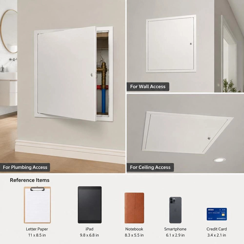 Access Panel For Drywall Ceilings 411x411mm Sanitary Ceiling Access Panel