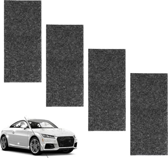 Panno multifunzionale per rimozione delle macchie da auto e finitura superficiale - 4 pezzi.