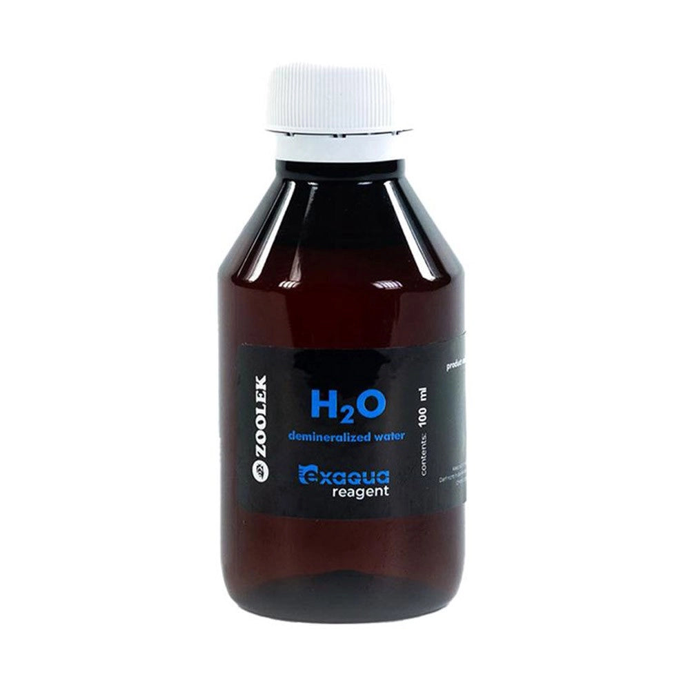 Exaqua Deionized Water - acqua demineralizzata per per diluizioni di reagenti Formato: 100 ml