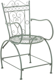 Sedia Giardino Sheela in Metallo verde antico