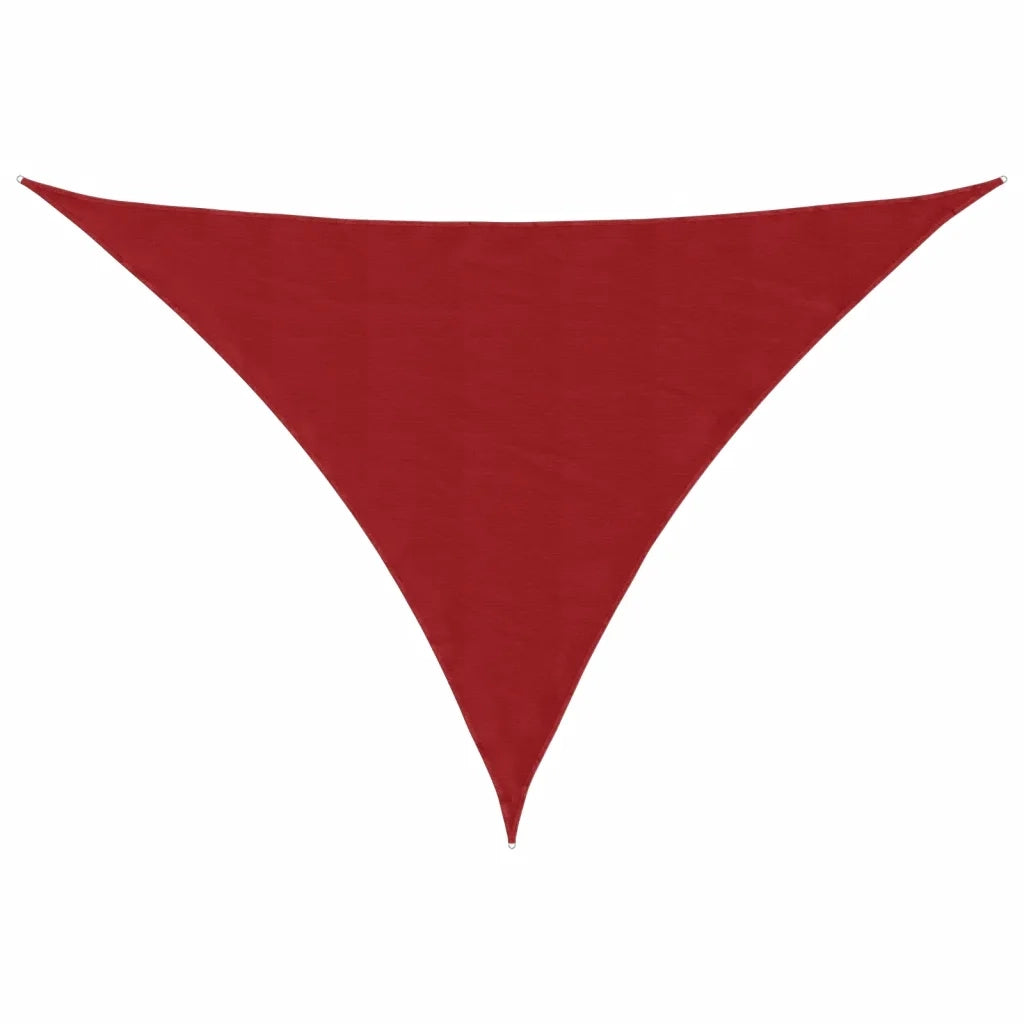 Vela Ombreggiante-Parasole a vela Oxford Triangolare 3x4x4 m Rosso