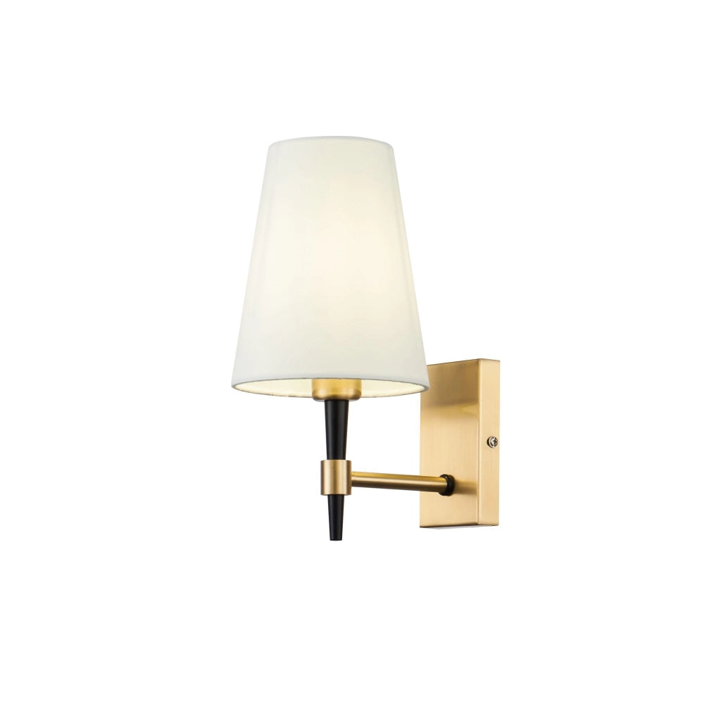 Maytoni applique contemporanea Zaragoza 1 luce E14 ottone metallo diffusore PVC