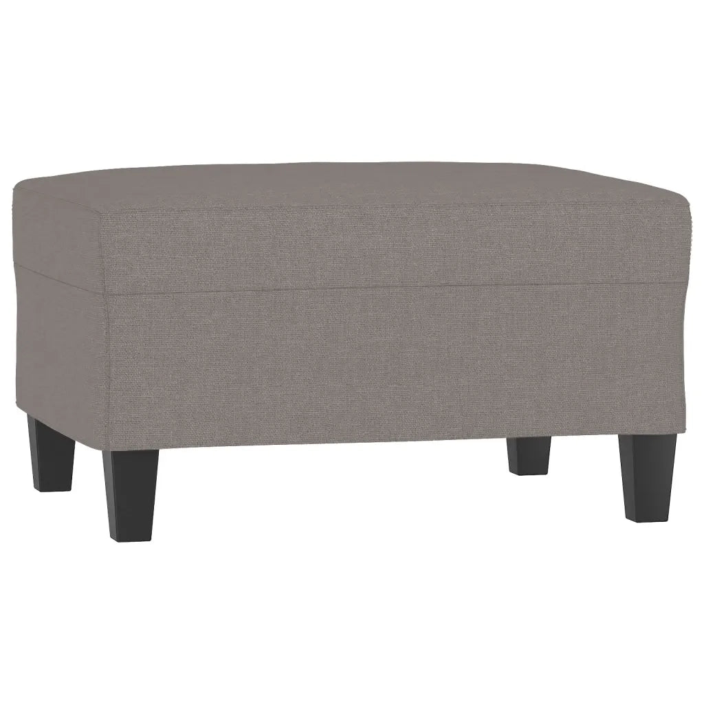 Poggiapiedi Tortora 70x55x41 cm in Tessuto