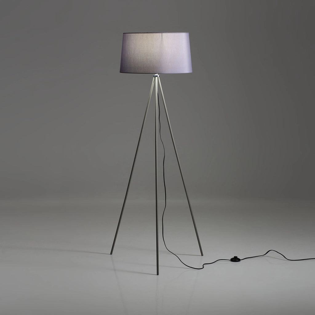 Lampada da terra SHEILA grigio