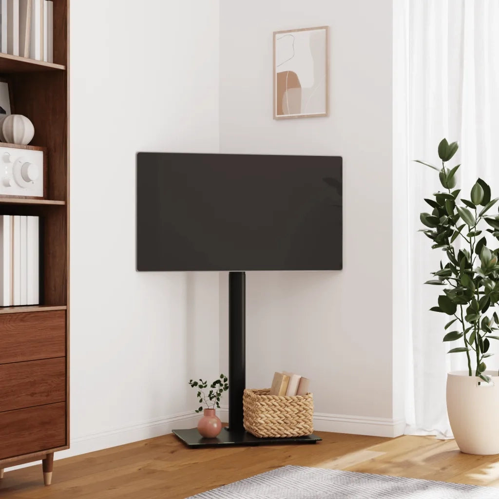 Supporto TV Angolare 1 Livello-Braccio TV per 32-65 Pollici Nero