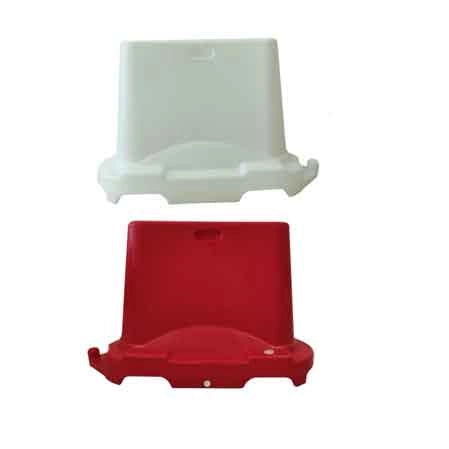 BARRIERA STRADALE IMPILABILE cm 100x40x70h - Col. Rosso