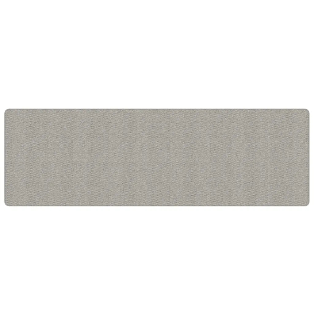 Tappeto Corsia Aspetto Sisal Tortora 80x250 cmcod mxl 95614