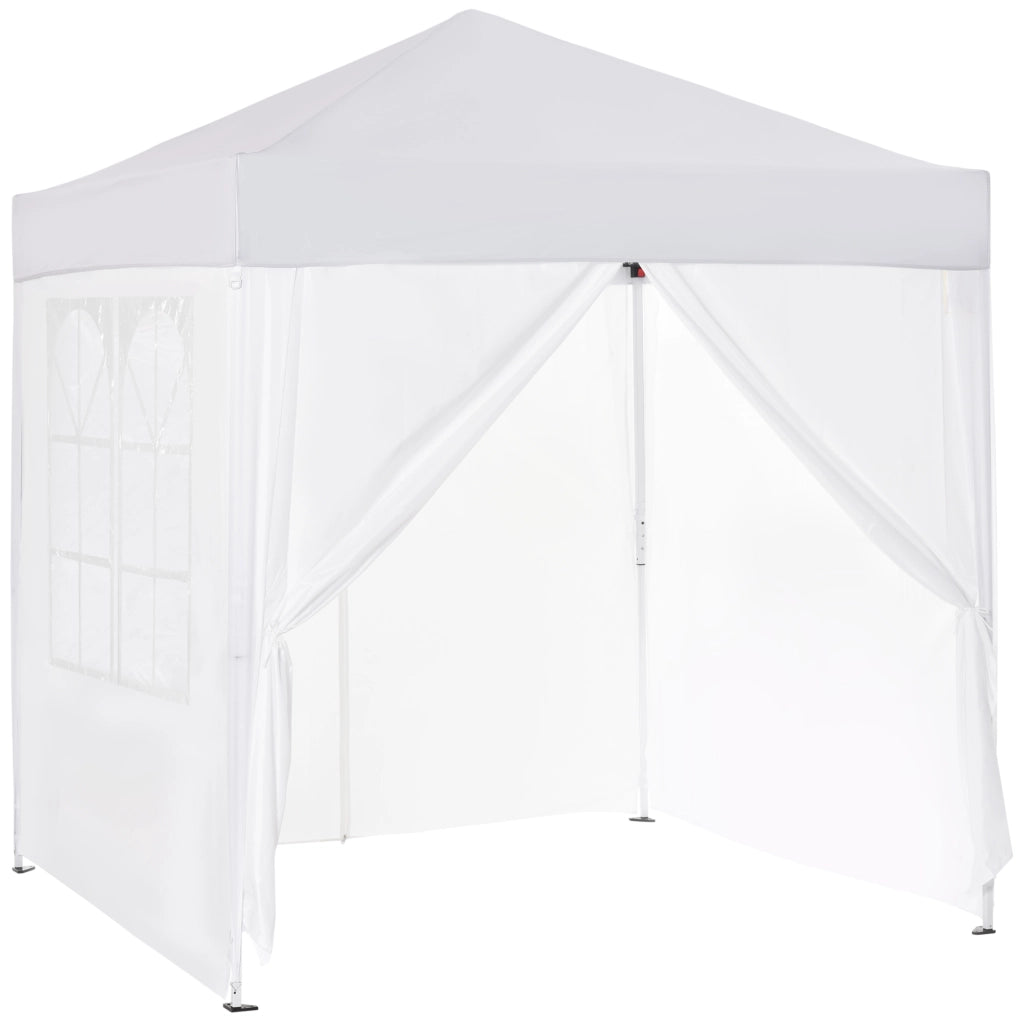 Gazebo pieghevole ¨C zephmum ¨C 2x2m bianco metallo