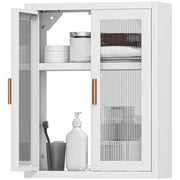 Armadietto bagno sospeso ¨C zephmum ¨C bianco 40x14x50 cm