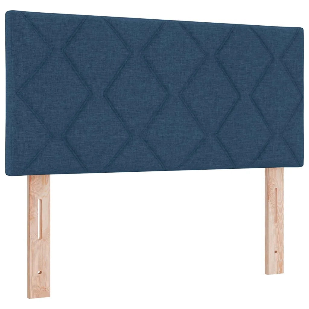 Letto a molle con materasso Blu 200 x 80 cm Tessuto 3341264