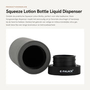 Dispensatore di Gel per Doccia con Silicone - Vaso di 240ml - Dispensatore Liquido di Alta Qualità - Dispensatore di Sapone con Silicone