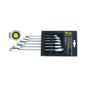Serie Chiave Combinate Vigor a Cricchetto Crv Pezzi 6
