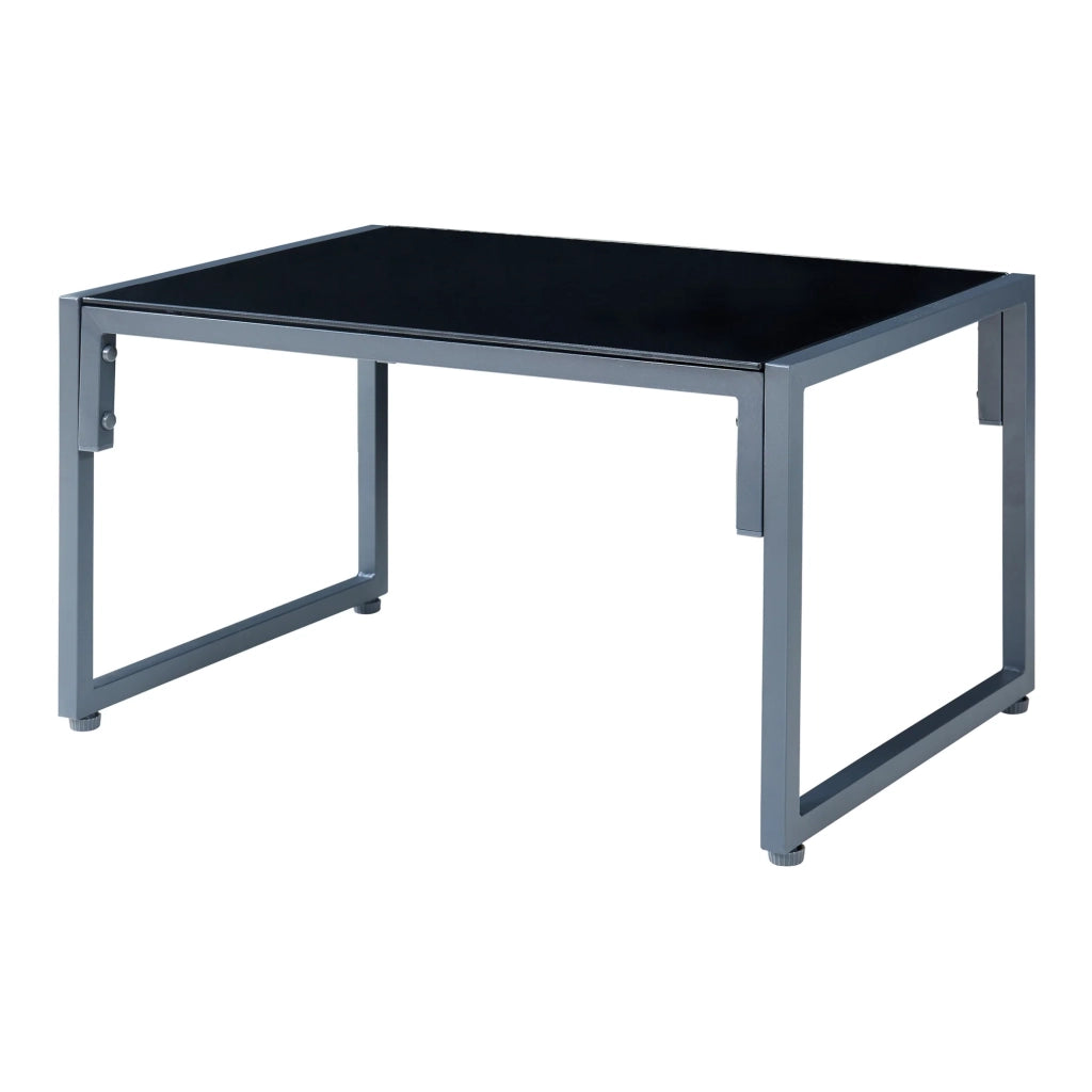 Set di mobili da giardino grigio scuro 03_0010537