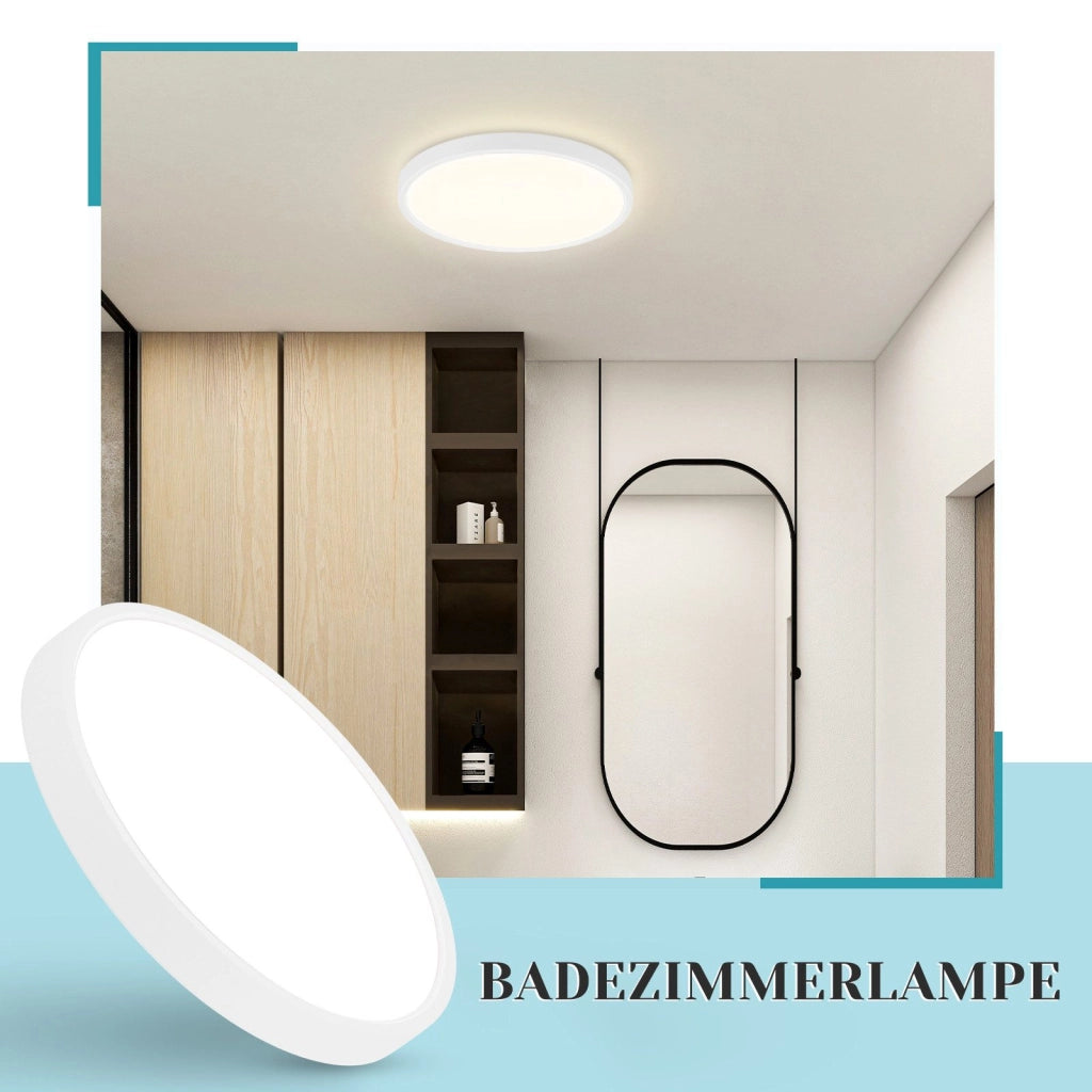 ZMH Lampada da soffitto LED piano 18cm 15W bianco 4000K moderna per cucina corridoio camera letto