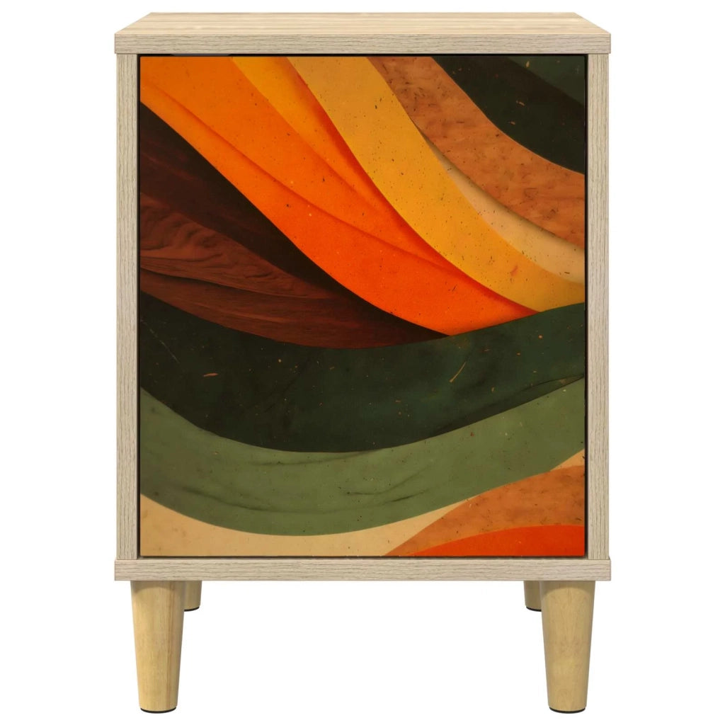 Armadio da Notte BONN 2 pz Rovere Sonoma 36 x 33 x 50 cm 8007214