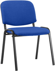 Sedia Ken in stoffa blu