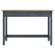 Consolle Hill con 2 Cassetti Grigia 110x45x74 cm Legno Pino 288993