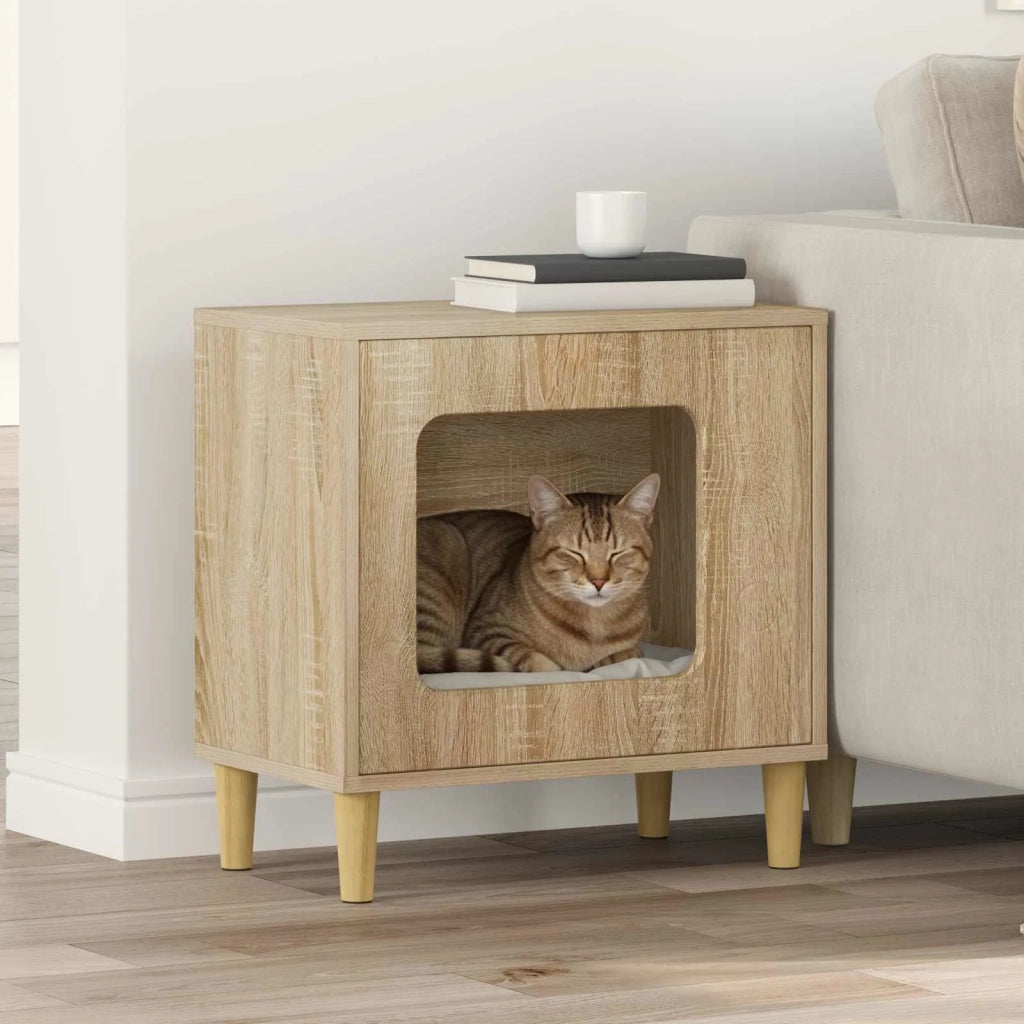 Casa per Gatti Sonoma 51 x 30 x 52 cm Legno multistrato 8000655