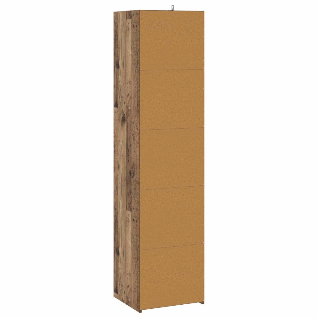 Credenza Legno di quercia 45 x 41 x 185 cm Legno ingegnerizzato 3443781