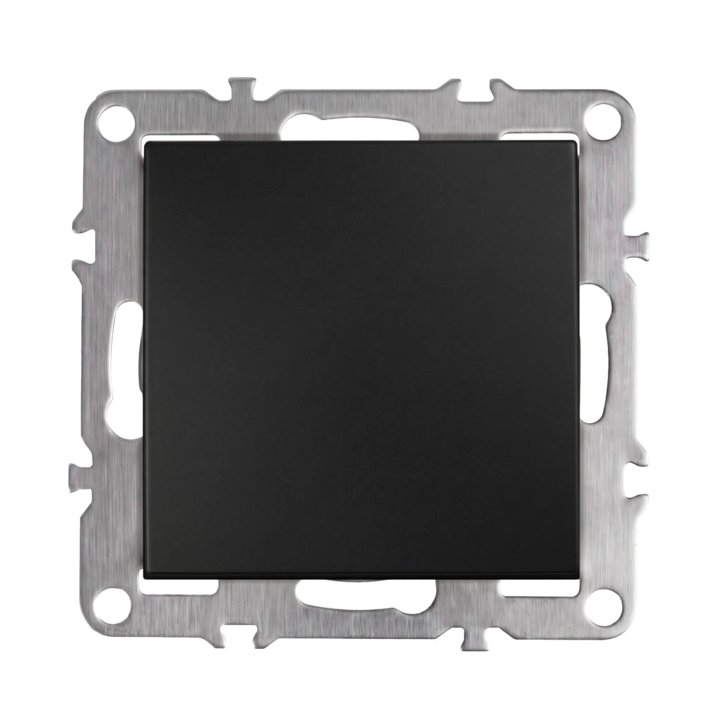 Interruttore Singolo Oste Jnh006-w Black
