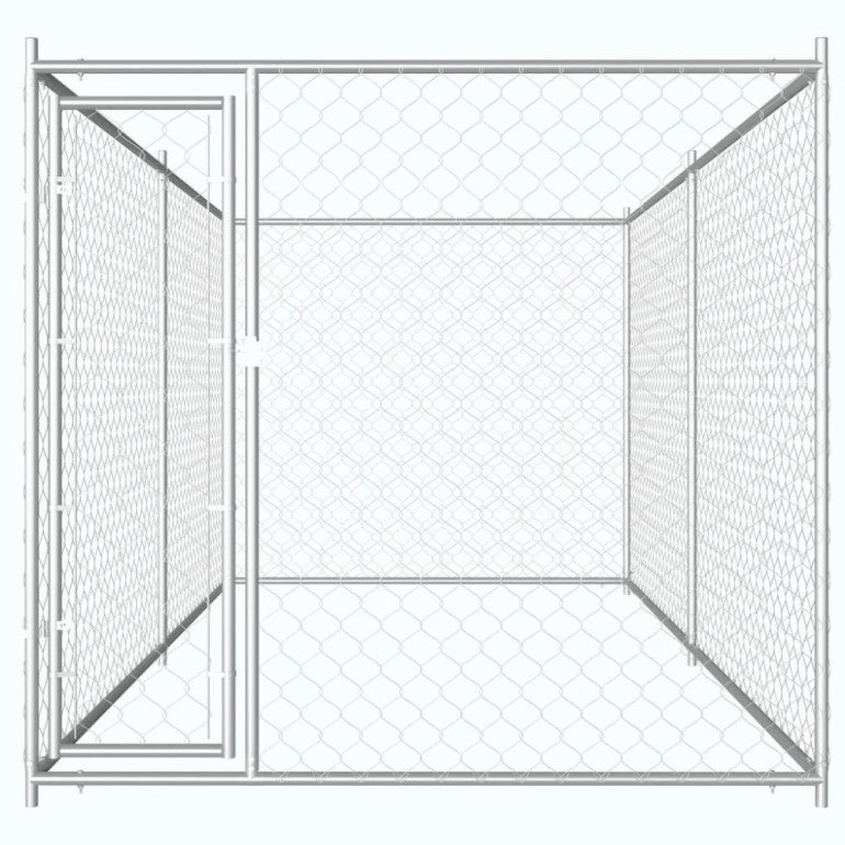 Recinto per cani da esterno Ezooza Bialystok di alta qualità 382x192x225 cm