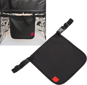 Supporto urinario per sedia a rotelle - Contenitore cattedere discreto - Contenitore urinario notturno - Nero - Installazione facile