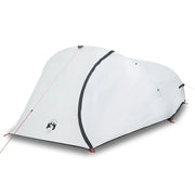 Tenda campeggio | Tenda da campo a Cupola 4 Persone Bianca Tessuto Impermeabile