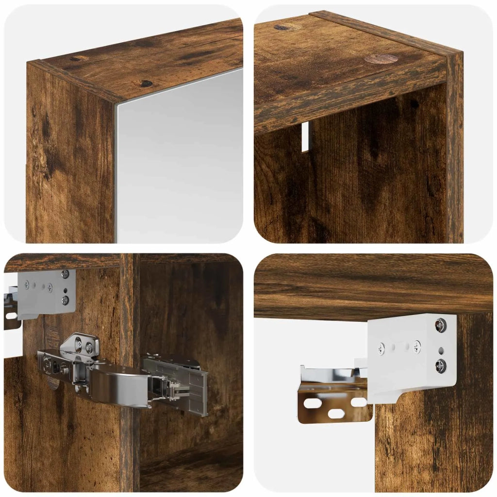 Set di Armadi da Bagno 3 pz 130 x 14,5 x 70 cm 3403764